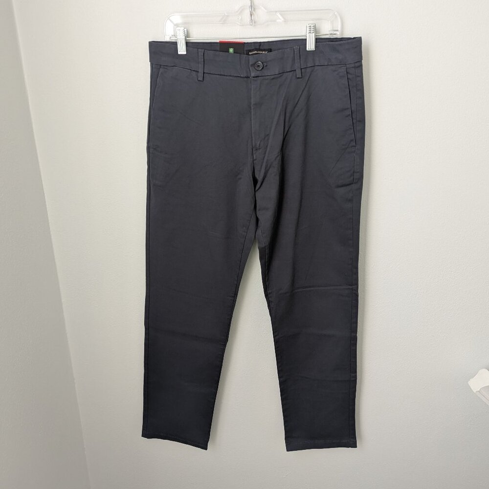 NWT Banana Republic Navy Chino Pants, 34x32 - Picture 1 of 5